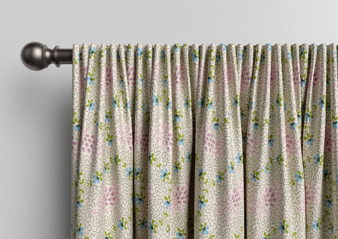 Land & Shore Lorie, Multi - Made to Measure Curtains - Image 9